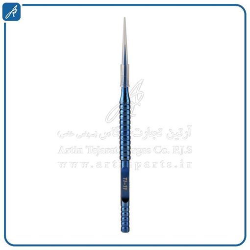 تصویر  پنس  تیتانیومی سرصاف TI-11