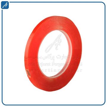 تصویر چسب  دوطرفه قرمز0.5