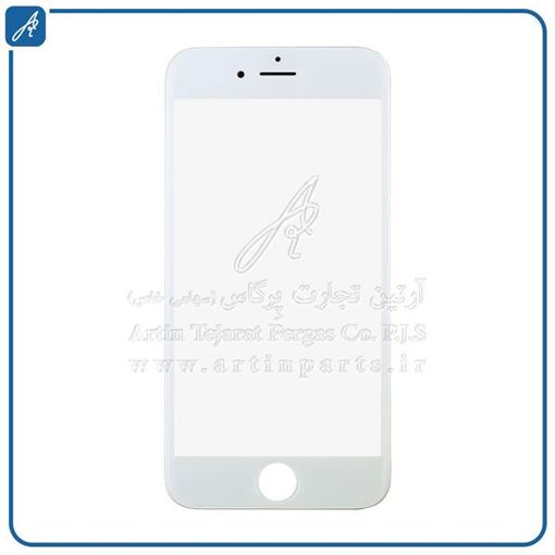 تصویر  GLASS 6G WHITE+OCA+F IPHONE