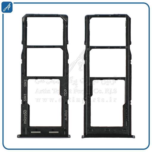 تصویر  SIM HOLDER A04S BLACK SAM