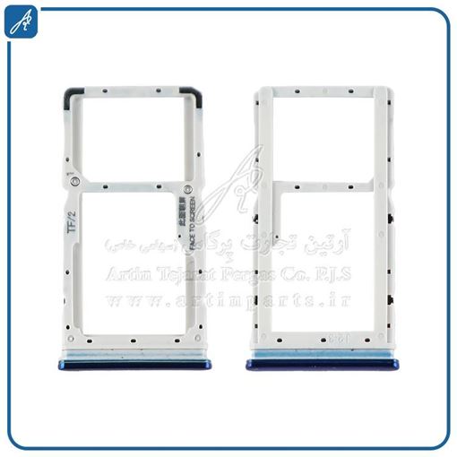 تصویر  SIM HOLDER REDMI NOTE 8 PRO BLUE XIAO