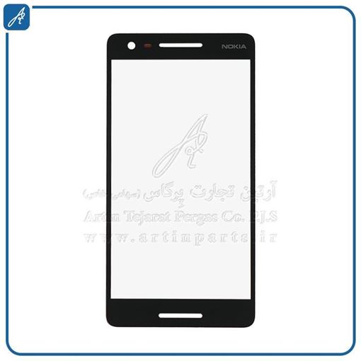 تصویر  GLASS NOKIA 2.1+OCA BLACK