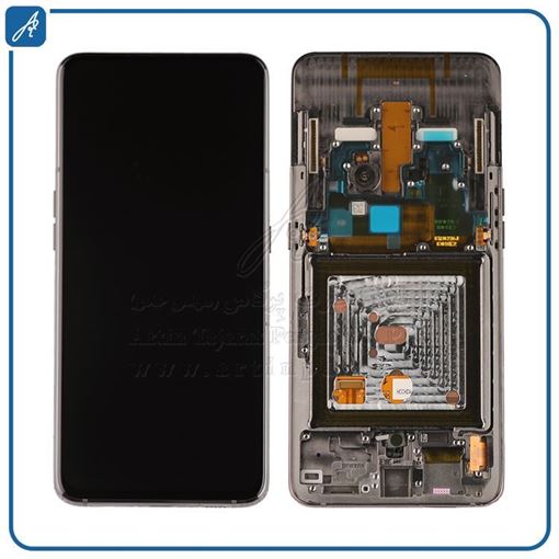 تصویر  LCD A80+FRAME  BLACK SERVICE PACK SAM