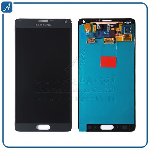 تصویر  LCD NOTE 4 BLACK CHANGE GLASS SAM