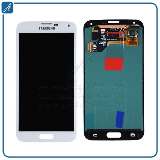 تصویر  LCD S5 WHITE CHANGE GLASS SAM