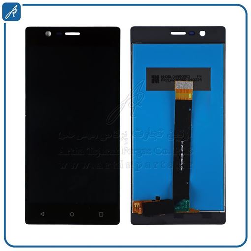 تصویر  LCD NOKIA 3 BLACK