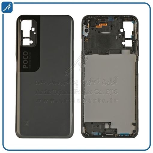 تصویر  HOUSING POCO M3 PRO BLACK XIAO