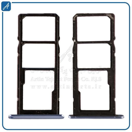 تصویر  SIM HOLDER Y7 PRIME 2019 BLUE HUW