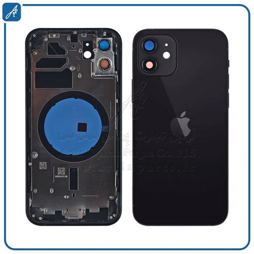 تصویر  HOUSING 12 BLACK IPHONE