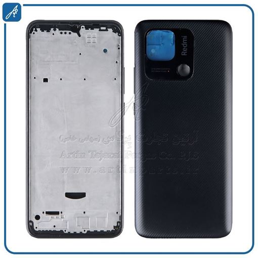 تصویر  HOUSING REDMI 10C BLACK XIAO