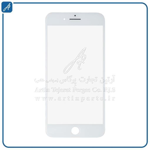 تصویر  GLASS 7PLUS+OCA+F WHITE IPHONE