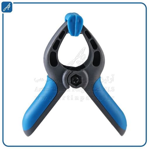 تصویر  گیره مشکی متوسط 3اینچ