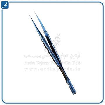 تصویر پنس  تیتانیومی سرصاف TI-11