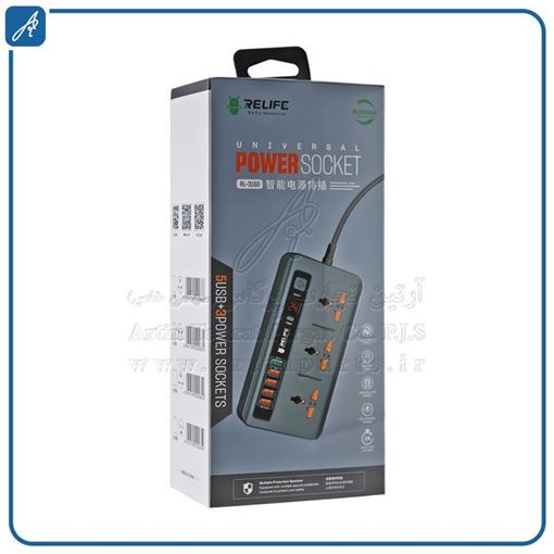 تصویر  شارژر5پورت USB مدل RL-316D
