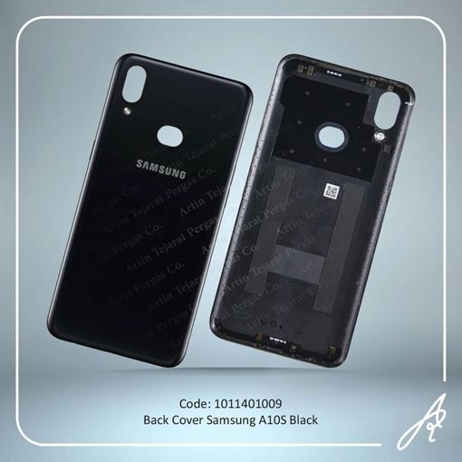 تصویر  BACK COVER A10S BLACK SAM