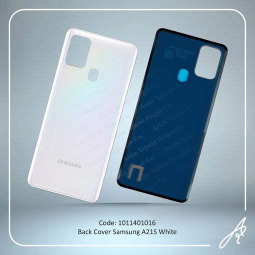 تصویر  BACK COVER A21S WHITE SAM