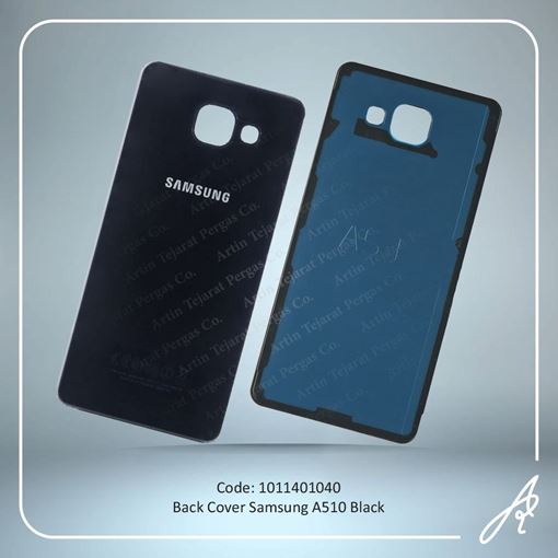 تصویر  BACK COVER A510 BLACK SAM
