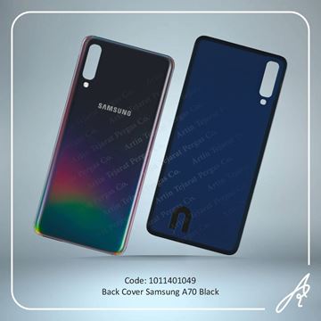تصویر BACK COVER A70 BLACK SAM