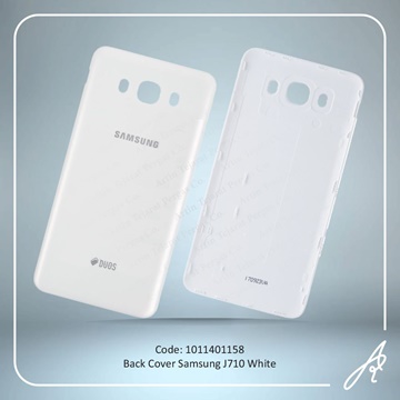 تصویر BACK COVER J710 WHITE SAM
