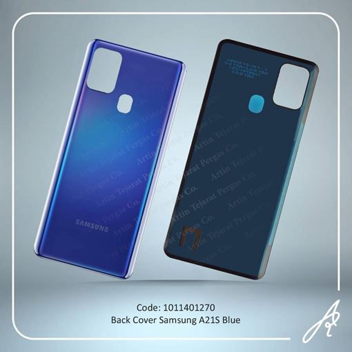 تصویر  BACK COVER A21S BLUE SAM