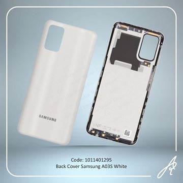 تصویر BACK COVER A03S WHITE SAM