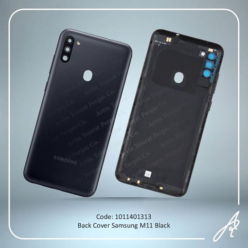 تصویر  BACK COVER M11 BLACK SAM