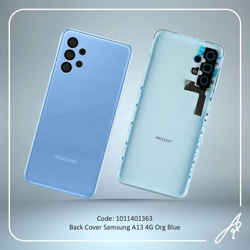 تصویر  BACK COVER A13 4G BLUE SAM