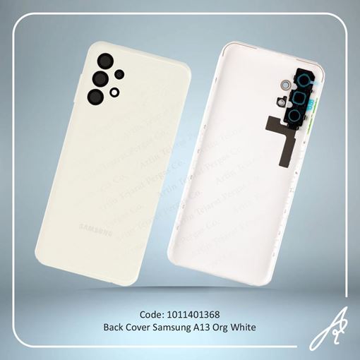 تصویر  BACK COVER A13 4G WHITE SAM