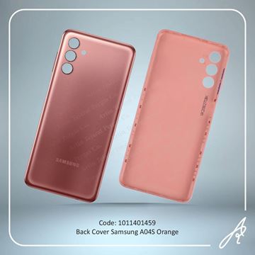 تصویر BACK COVER A04S ORANGE SAM