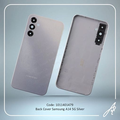 تصویر  BACK COVER A14 5G SILVER SAM