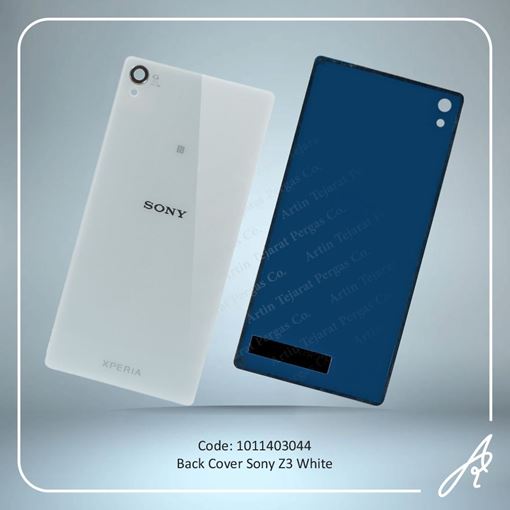 تصویر  BACK COVER Z3 WHITE SONY