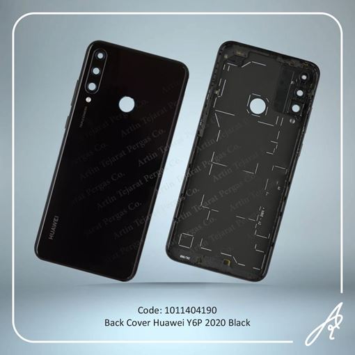 تصویر  BACK COVER Y6P 2020 BLACK HUW