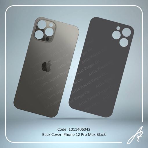 تصویر  BACK COVER 12 PRO MAX BLACK  IPHONE