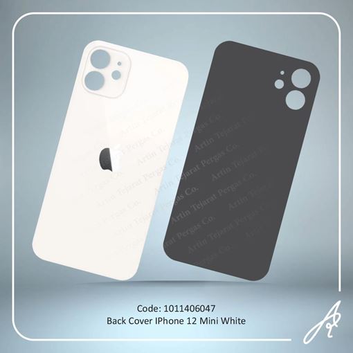 تصویر  BACK COVER 12 MINI WHITE  IPHONE
