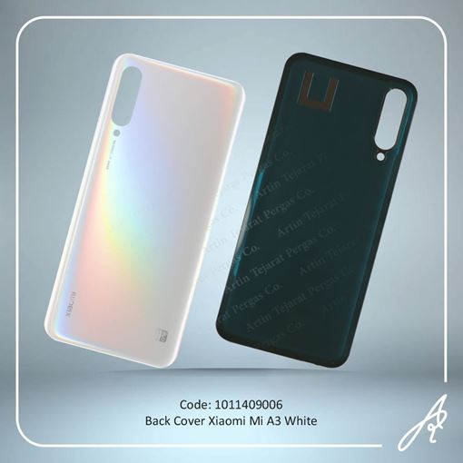 تصویر  BACK COVER MI A3 WHITE XIAO