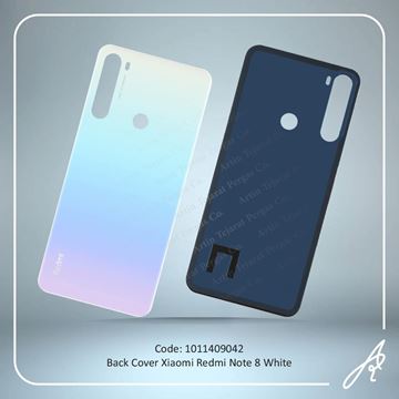 تصویر BACK COVER REDMI NOTE 8 WHITE XIAO