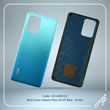 تصویر BACK COVER POCO X3 GT BLUE-GREEN XIAO