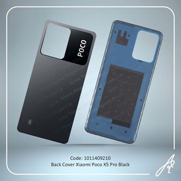 تصویر BACK COVER POCO X5 PRO BLACK XIAO