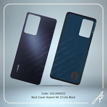 تصویر BACK COVER MI 13 LITE  BLACK XIAO
