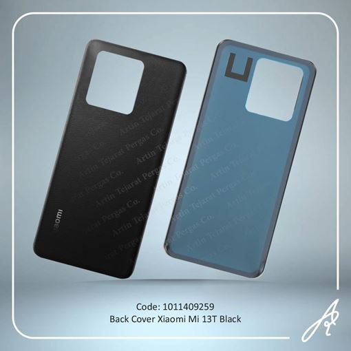 تصویر  BACK COVER MI 13T BLACK XIAO