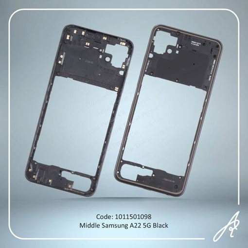 تصویر  MIDDLE A22 5G BLACK SAM