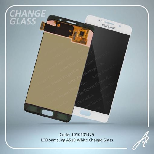 تصویر  LCD A510 WHITE CHANGE GLASS SAM