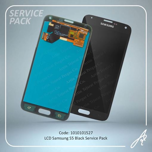 تصویر  LCD S5 BLACK SERVICE PACK SAM
