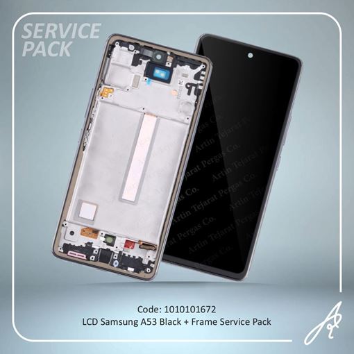 تصویر  LCD A53+FRAME BLACK SERVICE PACK SAM