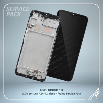 تصویر LCD A24 4G+FRAME BLACK SERVICE PACK SAM
