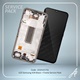 تصویر LCD A34+FRAME BLACK SERVICE PACK SAM