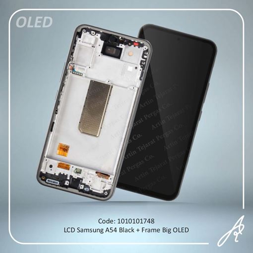 تصویر  LCD A54 OLED+FRAME BIG BLACK SAM