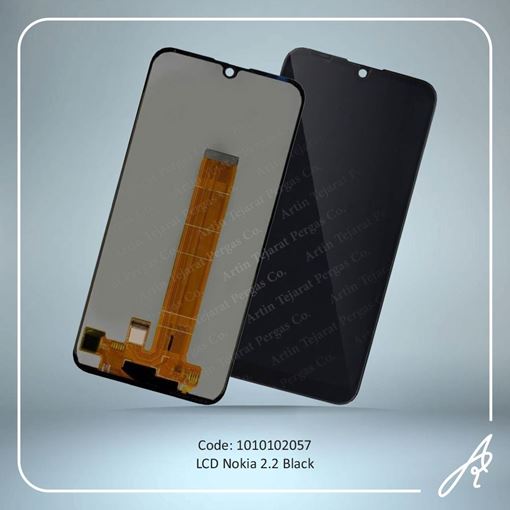 تصویر  LCD NOKIA 2.2 BLACK