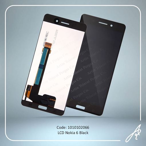 تصویر  LCD NOKIA 6 BLACK