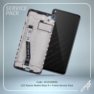 تصویر LCD REDMI NOTE 9+FRAME SERVICE PACK XIAO